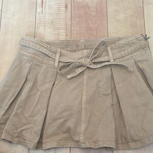 American Eagle Tan Stretch Skirt